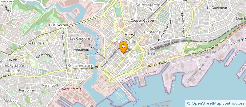 localisation de l'entreprise AMLGT à BREST