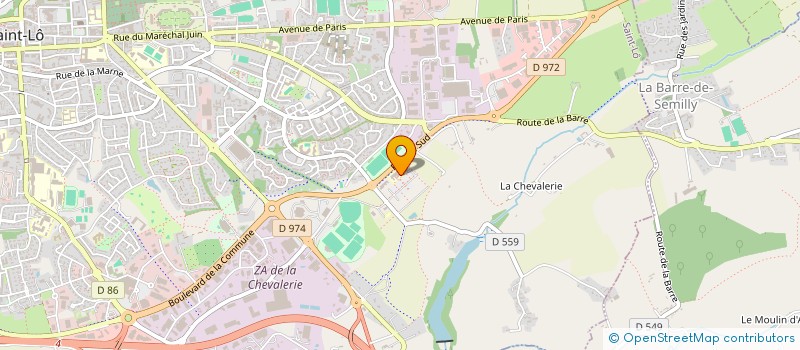 localisation de l'entreprise AMLH ROAD TRIP  SAINT-LO