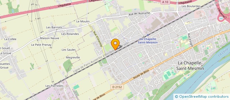 localisation de l'entreprise AMLI SARL à LA CHAPELLE-SAINT-MESMIN