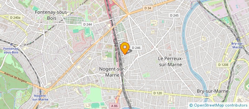 localisation de l'entreprise AMLK CONSULTING à LE PERREUX-SUR-MARNE