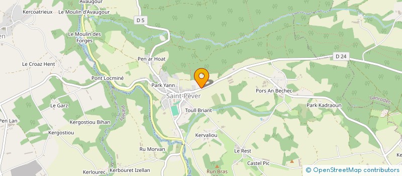 localisation de l'entreprise AMLM  SAINT-PEVER