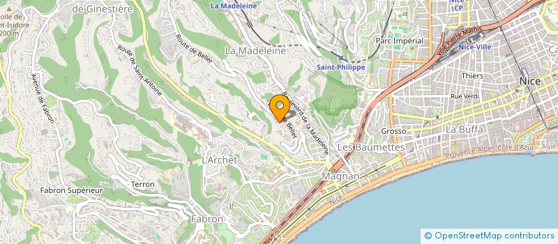 localisation de l'entreprise AMLO  NICE