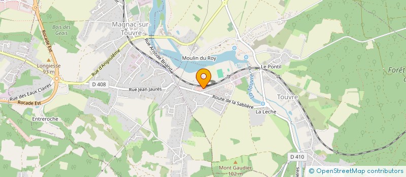 localisation de l'entreprise AMLR  TOUVRE