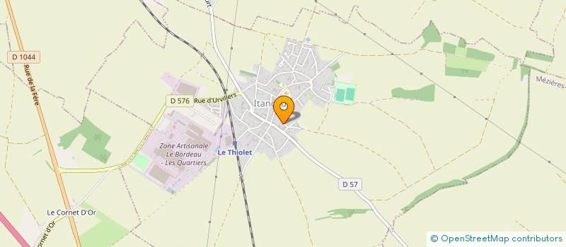 localisation de l'entreprise AMLY BOUTIQUE  ITANCOURT