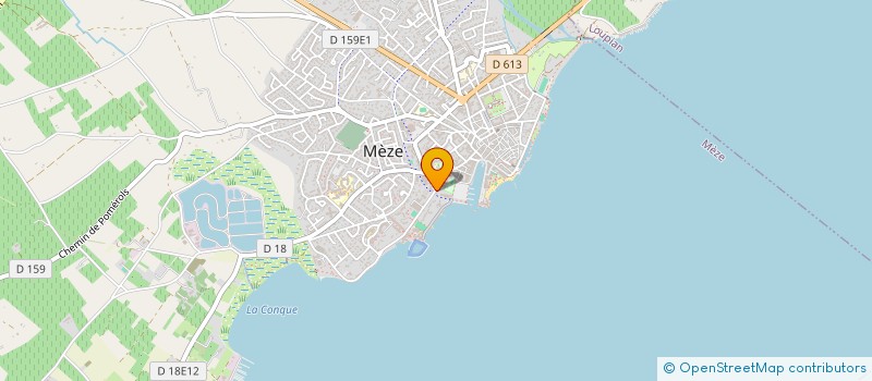 localisation de l'entreprise AMM à MEZE