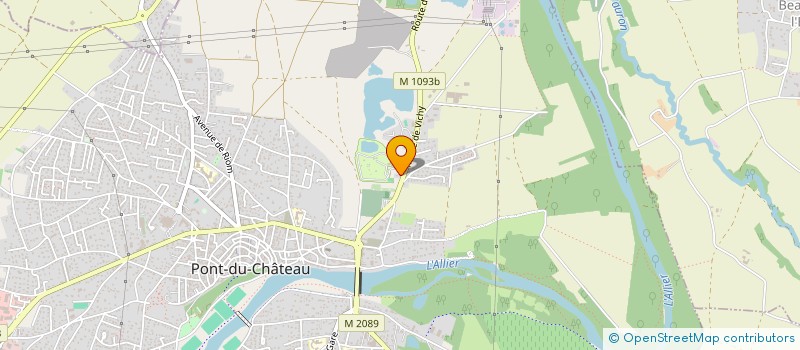 localisation de l'entreprise AMM AUTO  LES MARTRES-D'ARTIERE