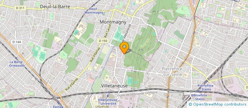 localisation de l'entreprise AMM BATIMENT à VILLETANEUSE
