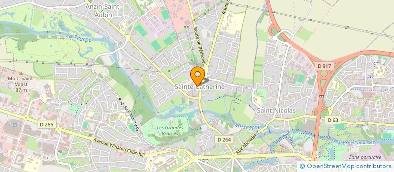 localisation de l'entreprise AMM DISTRI à LILLE