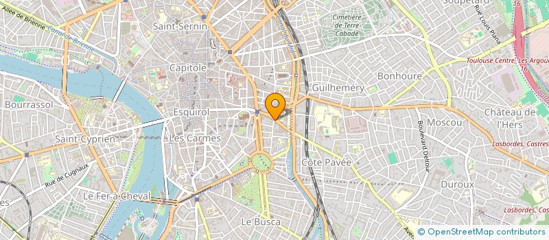 localisation de l'entreprise AMM-DUPUY à TOULOUSE