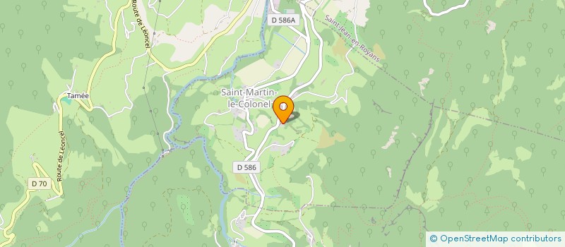 localisation de l'entreprise AMM FERLIN  SAINT-MARTIN-LE-COLONEL