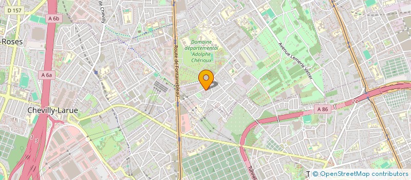 localisation de l'entreprise AMM FIBRE à VITRY-SUR-SEINE