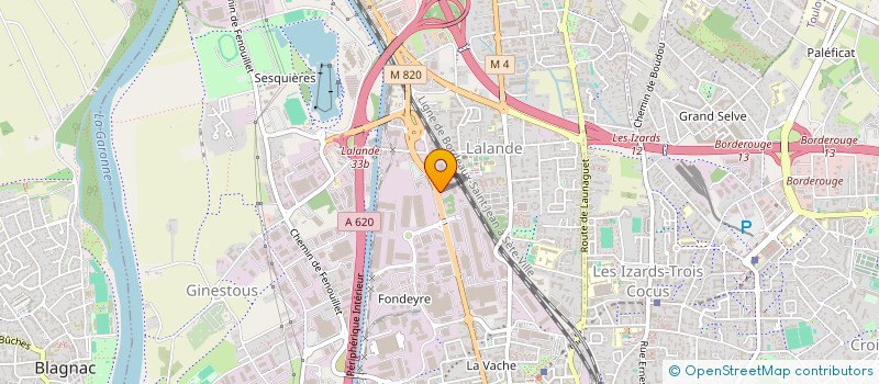 localisation de l'entreprise AMM MONTAGE à TOULOUSE