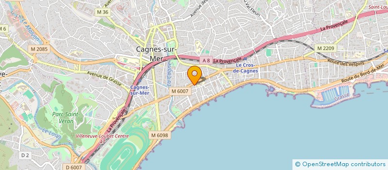 localisation de l'entreprise AMM RENOV à CAGNES-SUR-MER