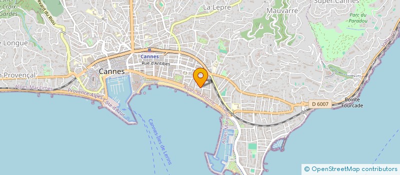 localisation de l'entreprise AMM RIVIERA  CANNES