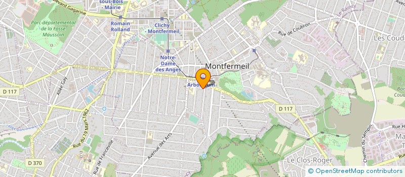 localisation de l'entreprise AMM SERVICES à MONTFERMEIL
