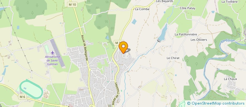 localisation de l'entreprise AMMA  SAINT-GALMIER