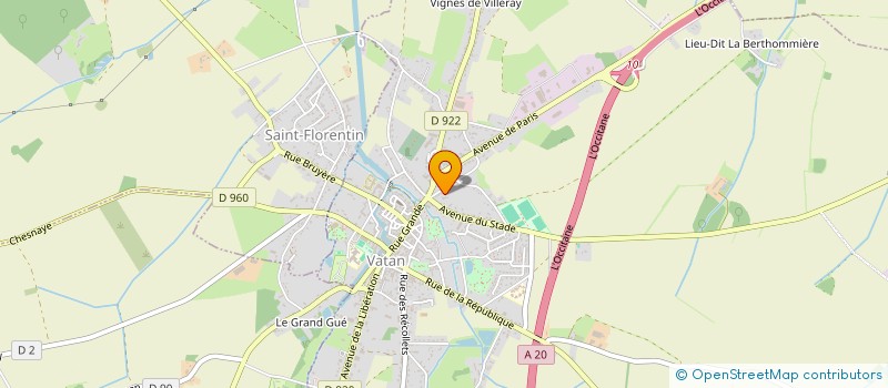 localisation de l'entreprise AMMA à VATAN