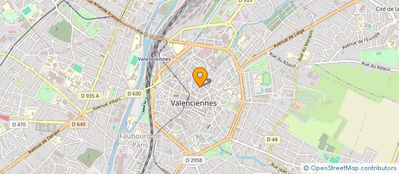 localisation de l'entreprise AMMA  VALENCIENNES