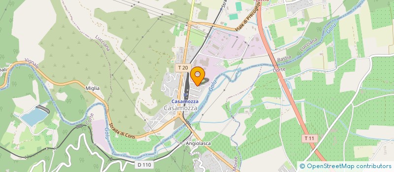 localisation de l'entreprise AMMA à LUCCIANA