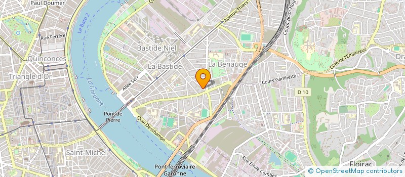 localisation de l'entreprise AMMA CAUTERETS  BORDEAUX