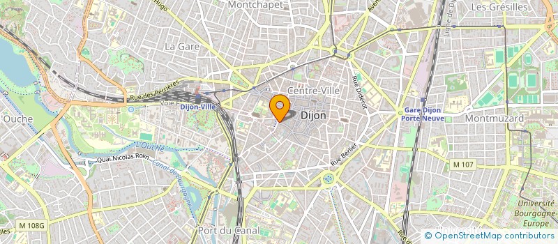 localisation de l'entreprise AMMA & CO à DIJON