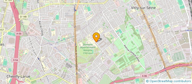 localisation de l'entreprise AMMA CONSULTING à VITRY-SUR-SEINE