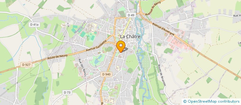 localisation de l'entreprise AMMA SAGOU DOUMBO à LA CHATRE