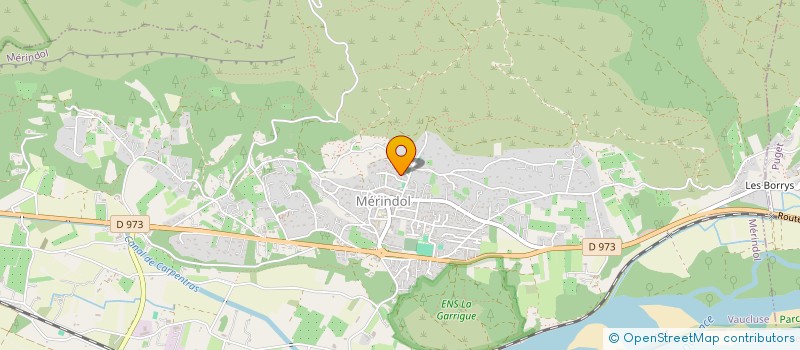 localisation de l'entreprise AMMACAJE  MERINDOL