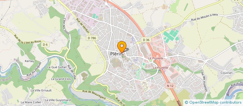 localisation de l'entreprise AMMAI à PLERIN