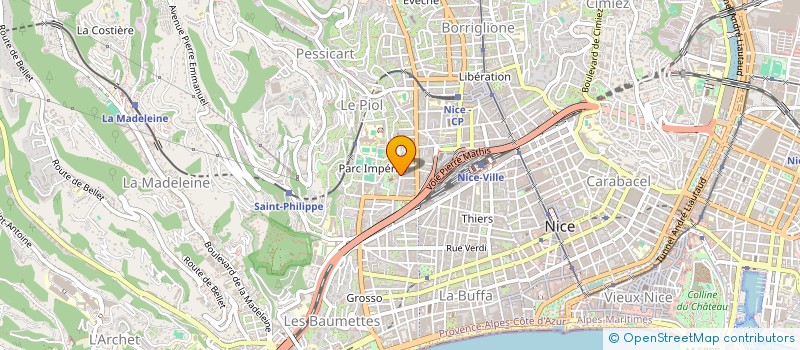 localisation de l'entreprise AMMALYS  NICE