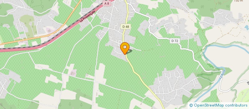 localisation de l'entreprise AMMANN PROVENCE  VIDAUBAN