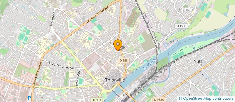 localisation de l'entreprise AMMANN THOMAS  THIONVILLE