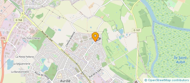 localisation de l'entreprise AMMAPA SCI à AVRILLE