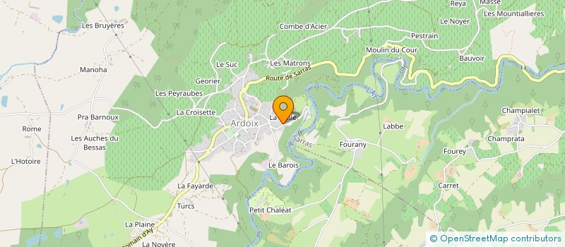 localisation de l'entreprise AMMARI CLIM  ARDOIX