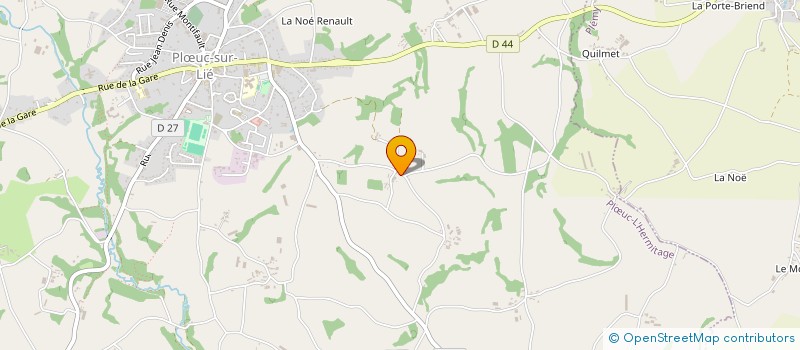 localisation de l'entreprise AMMASSIS  PLOEUC-L'HERMITAGE