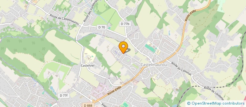 localisation de l'entreprise AMMAX LOC  CASTELMAUROU