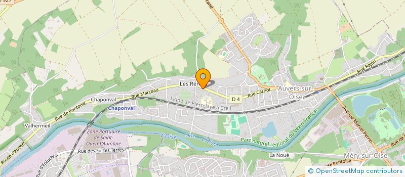 localisation de l'entreprise AMMESSRA  AUVERS-SUR-OISE