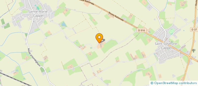 localisation de l'entreprise AMMEUX SIMON  SAINTE-MARIE-CAPPEL