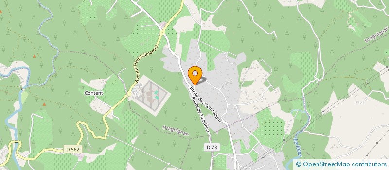localisation de l'entreprise AMMI ET DECO à DRAGUIGNAN