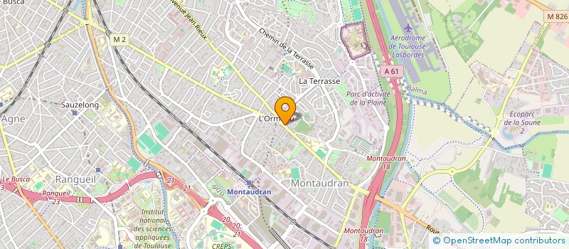 localisation de l'entreprise AMMI EVENTS  TOULOUSE