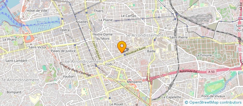 localisation de l'entreprise AMMI REPARATION  MARSEILLE