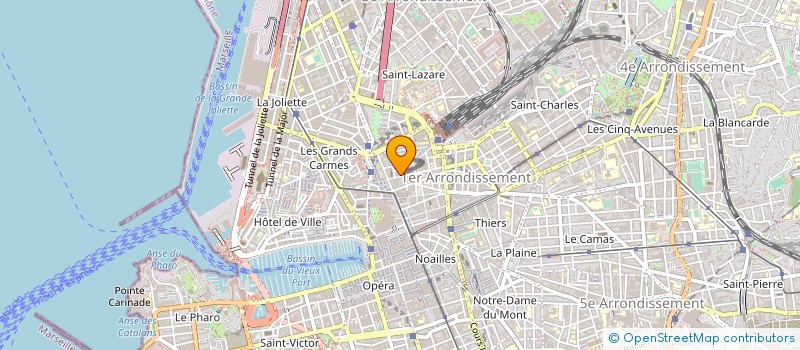 localisation de l'entreprise AMMI SAID ET TRABELSI BELKACEM à MARSEILLE