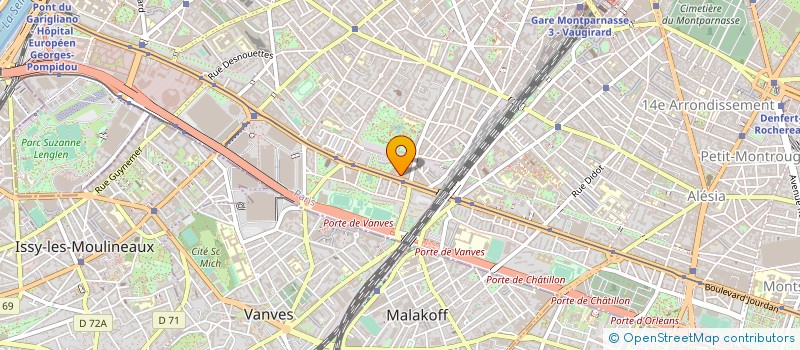 localisation de l'entreprise AMMO FINANCES  PARIS