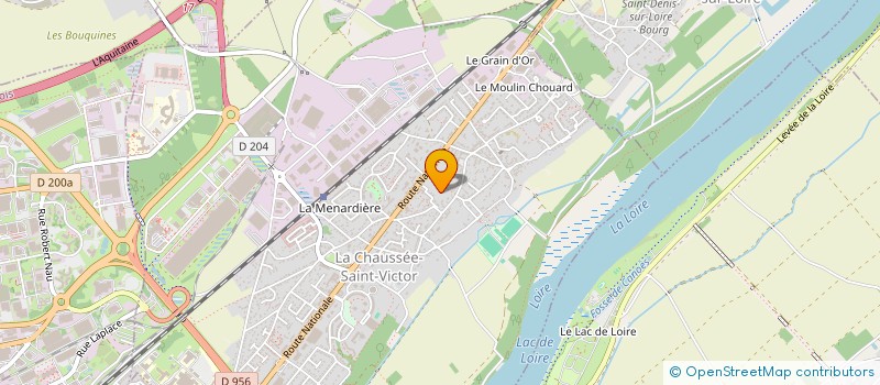 localisation de l'entreprise AMMOL  LA CHAUSSEE-SAINT-VICTOR