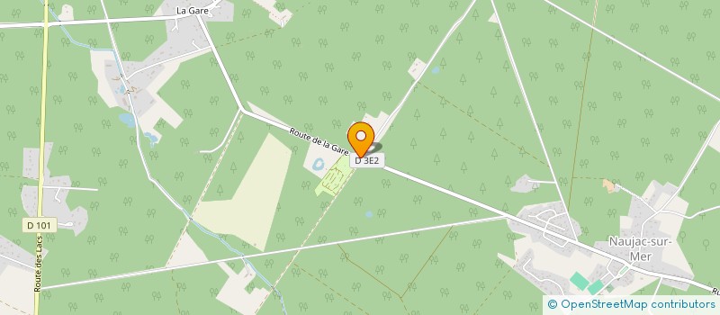 localisation de l'entreprise AMMON SAS  NAUJAC-SUR-MER