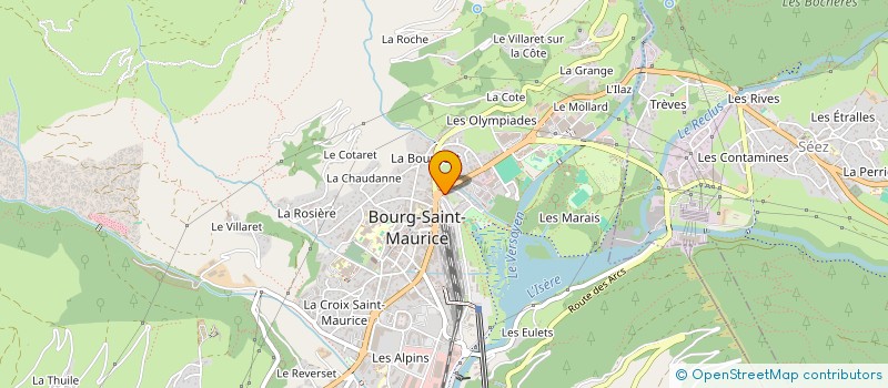 localisation de l'entreprise AMMONT  BOURG-SAINT-MAURICE