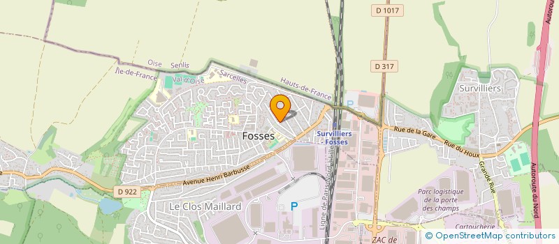 localisation de l'entreprise AMMOUR  FOSSES