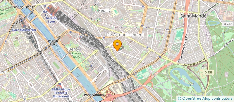 localisation de l'entreprise AMN  PARIS