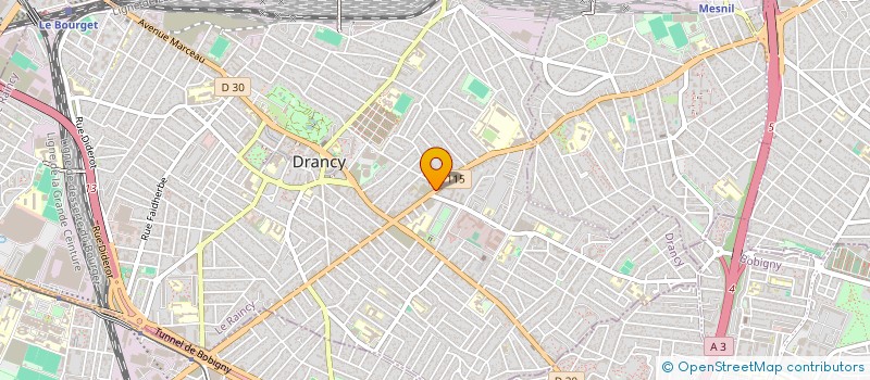localisation de l'entreprise AMN BAT SERVICES à DRANCY