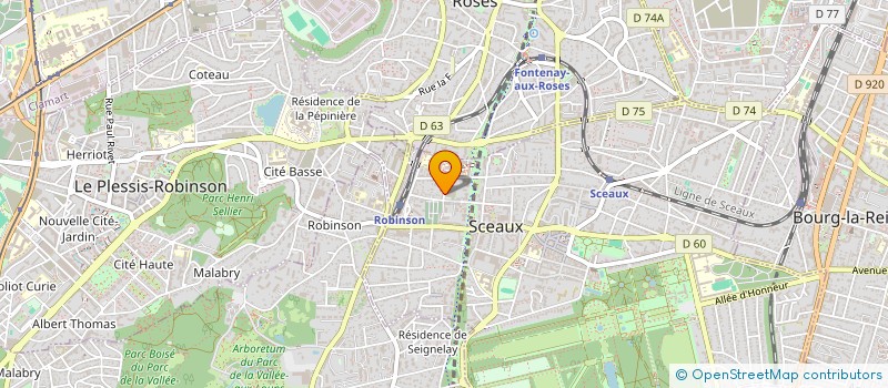 localisation de l'entreprise AMN CAPITAL à SCEAUX